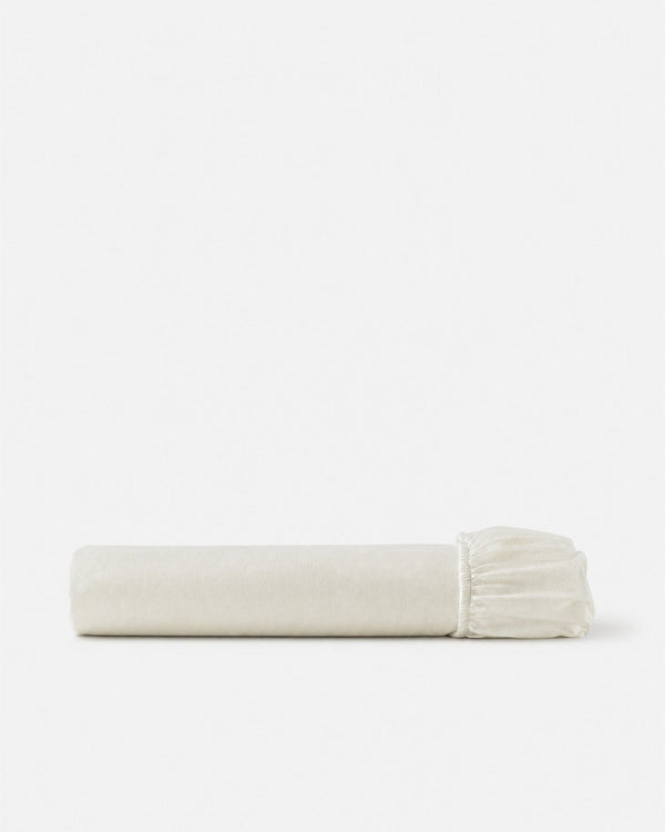 Reversible Cotton Mist Fitted Sheet Set