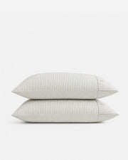 Reversible Cotton Mist Fitted Sheet Set