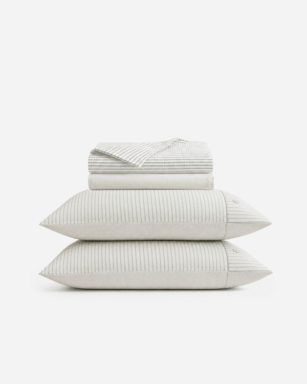 Reversible Cotton Gauze Sheet Set