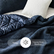 Reversible Boucle Bamboo Comforter