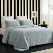 Bouclé-Texture Pillow Sham Set