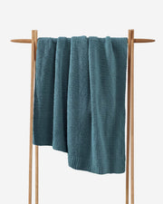 Boucle-Texture Oversized Throw Blanket