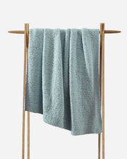 Boucle-Texture Oversized Throw Blanket