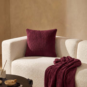 Boucle-Texture Oversized Throw Blanket