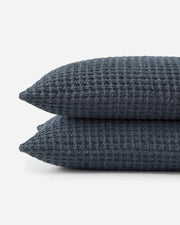 Waffle-Texture Comforter and Sham Bundle