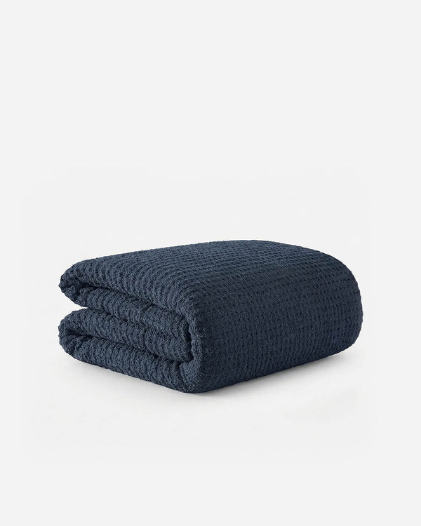 Waffle-Texture Comforter and Sham Bundle