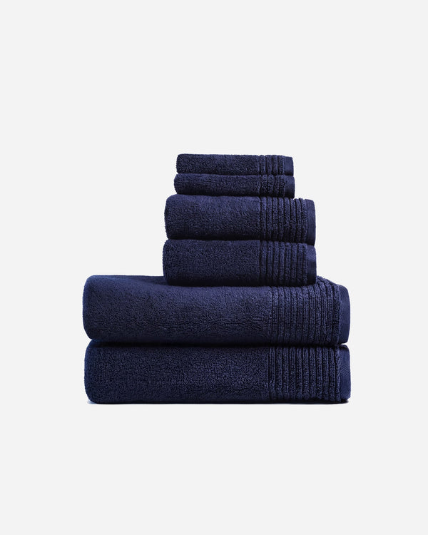 Plush Cotton Bath Towel Set