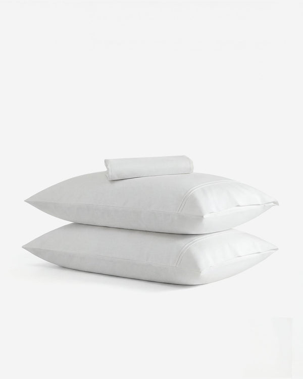 Cotton Sateen Fitted Sheet Set