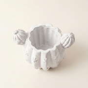 Sculptural Gypsum Barrel Cactus Planter