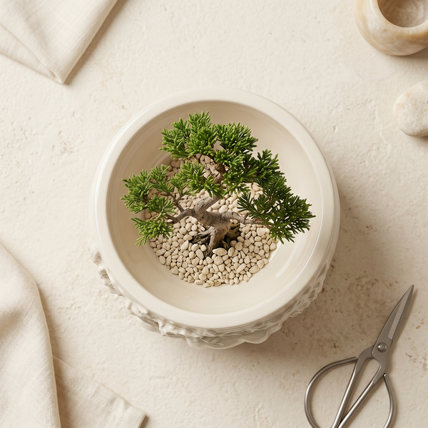 Bas-Relief Horse Gypsum Planter