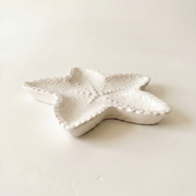 Cast Gypsum Starfish Catchall Tray