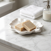 Cast Gypsum Leaf Catchall Tray