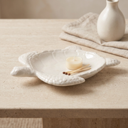 Cast Gypsum Sea Turtle Tray