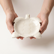Cast Gypsum Sea Turtle Tray