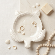 Cast Gypsum Sea Turtle Tray