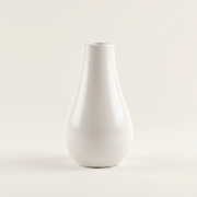 Hand-Cast Gypsum Milk Bottle Vase