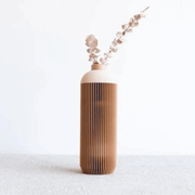 Ribbed Bioplastic Tall Vase