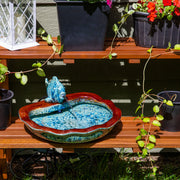 Glazed Ceramic Fish Garden Fountain