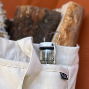 Organic Canvas Zip Tote Bag