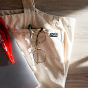 Organic Canvas Zip Tote Bag