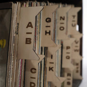 Laser-Cut Birch Vinyl Record Dividers — alternate view or variant option