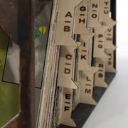Laser-Cut Birch Vinyl Record Dividers — scale reference and proportion detail
