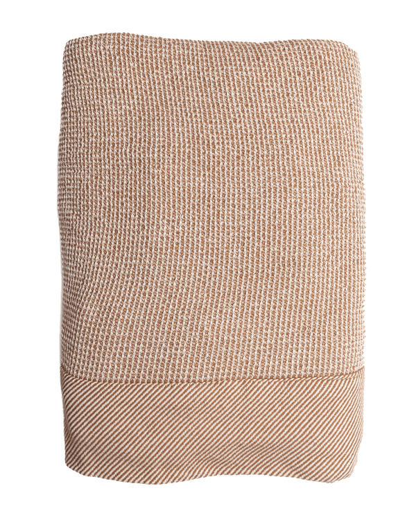 Waffle-Knit Cotton Blend Throw – throws & blankets | Roost & Roam