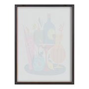 Mid-Century Cocktails Framed Glass Print — alternate colorway or set size option