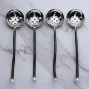 Stainless Steel Olive Spoons, Set of 4