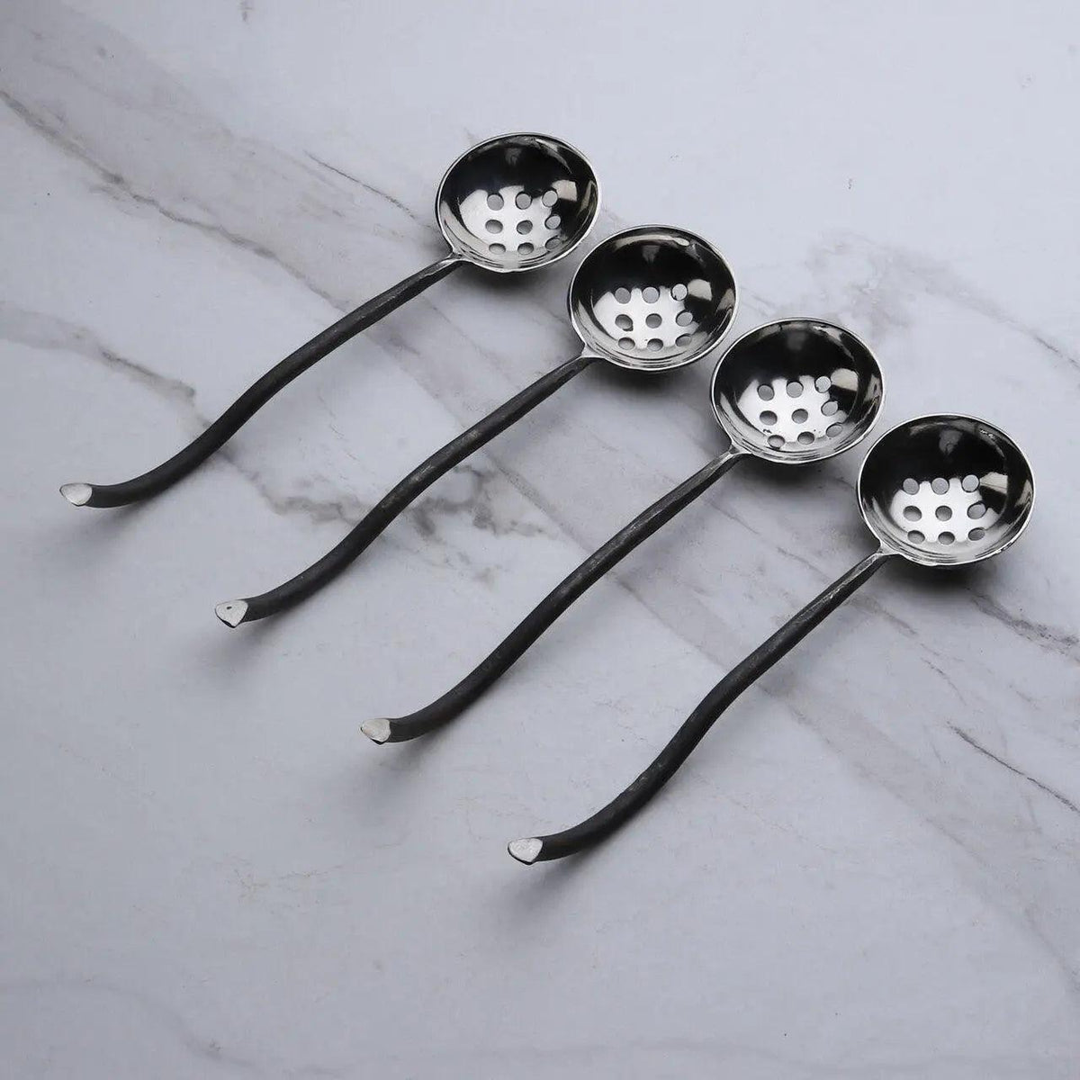 Stainless Steel Olive Spoons, Set of 4