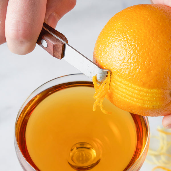 Acacia Handle Stainless Steel Citrus Zester