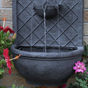 Polystone Outdoor Wall Fountain
