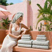 Dense-Loop Cotton Bath Towel Set