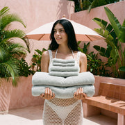 Dense-Loop Cotton Bath Towel Set