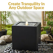 Polystone Outdoor Bubble Fountain