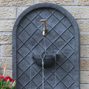 Polystone Outdoor Wall Fountain