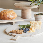 Mango Wood Handmade Serving Pedestal