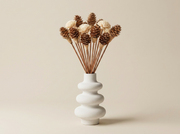 Stacked Bubble Gypsum Vase Reed Diffuser Set