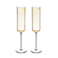 Lead-Free Crystal Champagne Flute Set