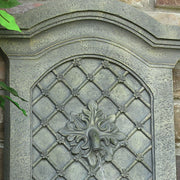 Rosette Leaf Outdoor Wall Fountain