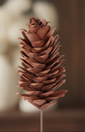 Dark Brown EVA Pinecone Pick, 2 Size Options