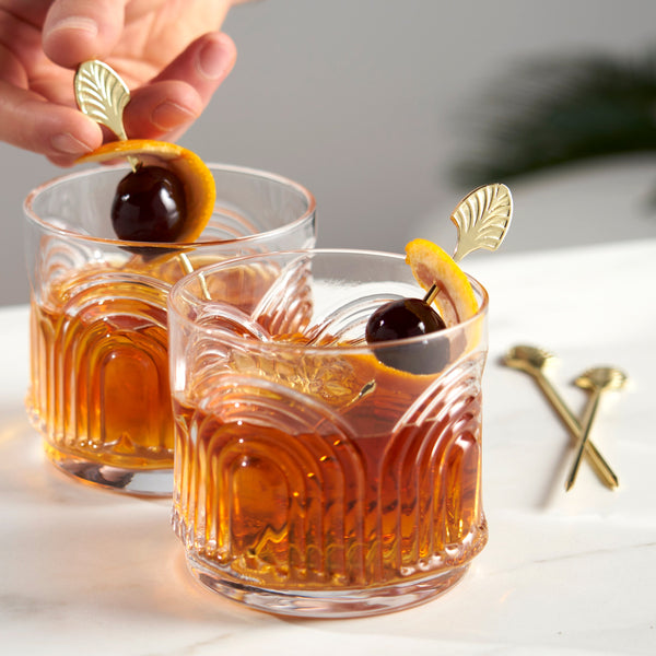 Gold-Plated Art Deco Cocktail Picks