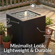 Polystone Outdoor Bubble Fountain