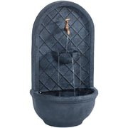 Polystone Outdoor Wall Fountain