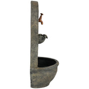 Polystone Outdoor Wall Fountain