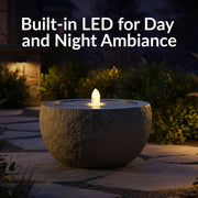 Polystone Outdoor Bubble Fountain