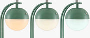 Close-up of Logovardi Green Table Lamp light